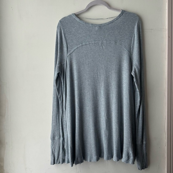 We The Free | Gray Malibu Thermal Oversized Sweater Tunic - Picture 8 of 10